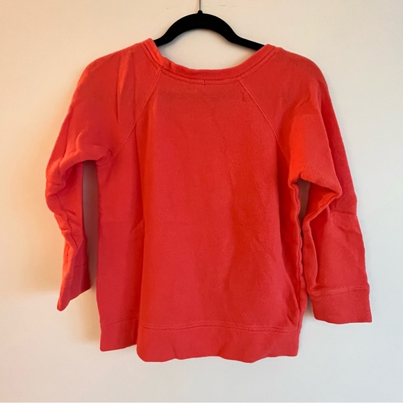 CORAL VINTAGE J CREW SWEATSHIRT - Picture 6 of 8